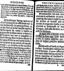 Apophthegmes that is to saie, prompte, quicke, wittie and sentencious saiynges, of certain emperours, kynges, capitaines, philosophiers and oratours, aswell Grekes, as Romaines, bothe veraye pleasaunt [et] profitable to reade, partely for all maner of per(1542) document 315019