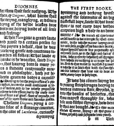 Apophthegmes that is to saie, prompte, quicke, wittie and sentencious saiynges, of certain emperours, kynges, capitaines, philosophiers and oratours, aswell Grekes, as Romaines, bothe veraye pleasaunt [et] profitable to reade, partely for all maner of per(1542) document 315021