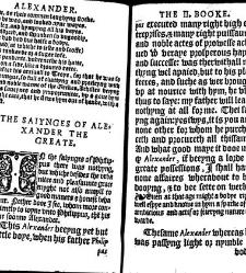 Apophthegmes that is to saie, prompte, quicke, wittie and sentencious saiynges, of certain emperours, kynges, capitaines, philosophiers and oratours, aswell Grekes, as Romaines, bothe veraye pleasaunt [et] profitable to reade, partely for all maner of per(1542) document 315047