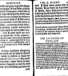 Apophthegmes that is to saie, prompte, quicke, wittie and sentencious saiynges, of certain emperours, kynges, capitaines, philosophiers and oratours, aswell Grekes, as Romaines, bothe veraye pleasaunt [et] profitable to reade, partely for all maner of per(1542) document 315160