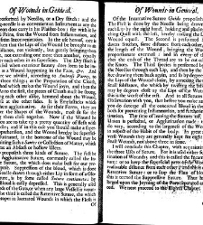 A compleat discourse of wounds, both in general and particular whereunto are added the severall fractures of the skull, with their variety of figures : as also a treatise of gunshot-wounds in general / collected and reduced into a new method by John Brown(1678) document 315267