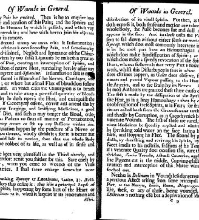 A compleat discourse of wounds, both in general and particular whereunto are added the severall fractures of the skull, with their variety of figures : as also a treatise of gunshot-wounds in general / collected and reduced into a new method by John Brown(1678) document 315270