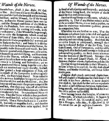 A compleat discourse of wounds, both in general and particular whereunto are added the severall fractures of the skull, with their variety of figures : as also a treatise of gunshot-wounds in general / collected and reduced into a new method by John Brown(1678) document 315353