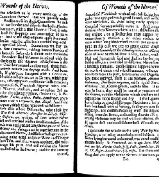 A compleat discourse of wounds, both in general and particular whereunto are added the severall fractures of the skull, with their variety of figures : as also a treatise of gunshot-wounds in general / collected and reduced into a new method by John Brown(1678) document 315357