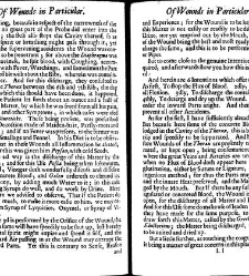 A compleat discourse of wounds, both in general and particular whereunto are added the severall fractures of the skull, with their variety of figures : as also a treatise of gunshot-wounds in general / collected and reduced into a new method by John Brown(1678) document 315382