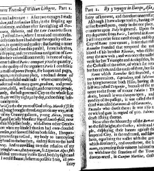 The totall discourse, of the rare adventures, and painefull peregrinations of long nineteene yeares travailes from Scotland, to the most famous kingdomes in Europe, Asia, and Affrica Perfited by three deare bought voyages, in surveying of forty eight king(1640) document 315839