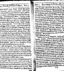 The totall discourse, of the rare adventures, and painefull peregrinations of long nineteene yeares travailes from Scotland, to the most famous kingdomes in Europe, Asia, and Affrica Perfited by three deare bought voyages, in surveying of forty eight king(1640) document 315845