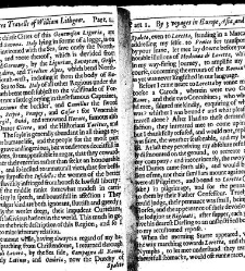 The totall discourse, of the rare adventures, and painefull peregrinations of long nineteene yeares travailes from Scotland, to the most famous kingdomes in Europe, Asia, and Affrica Perfited by three deare bought voyages, in surveying of forty eight king(1640) document 315847