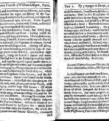 The totall discourse, of the rare adventures, and painefull peregrinations of long nineteene yeares travailes from Scotland, to the most famous kingdomes in Europe, Asia, and Affrica Perfited by three deare bought voyages, in surveying of forty eight king(1640) document 315862