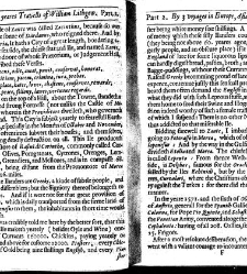 The totall discourse, of the rare adventures, and painefull peregrinations of long nineteene yeares travailes from Scotland, to the most famous kingdomes in Europe, Asia, and Affrica Perfited by three deare bought voyages, in surveying of forty eight king(1640) document 315866