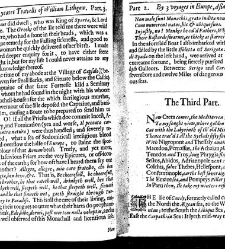 The totall discourse, of the rare adventures, and painefull peregrinations of long nineteene yeares travailes from Scotland, to the most famous kingdomes in Europe, Asia, and Affrica Perfited by three deare bought voyages, in surveying of forty eight king(1640) document 315873