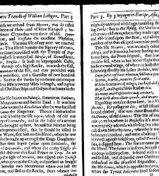 The totall discourse, of the rare adventures, and painefull peregrinations of long nineteene yeares travailes from Scotland, to the most famous kingdomes in Europe, Asia, and Affrica Perfited by three deare bought voyages, in surveying of forty eight king(1640) document 315884