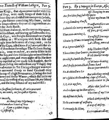 The totall discourse, of the rare adventures, and painefull peregrinations of long nineteene yeares travailes from Scotland, to the most famous kingdomes in Europe, Asia, and Affrica Perfited by three deare bought voyages, in surveying of forty eight king(1640) document 315891