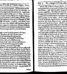 The totall discourse, of the rare adventures, and painefull peregrinations of long nineteene yeares travailes from Scotland, to the most famous kingdomes in Europe, Asia, and Affrica Perfited by three deare bought voyages, in surveying of forty eight king(1640) document 315897