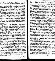 The totall discourse, of the rare adventures, and painefull peregrinations of long nineteene yeares travailes from Scotland, to the most famous kingdomes in Europe, Asia, and Affrica Perfited by three deare bought voyages, in surveying of forty eight king(1640) document 315903