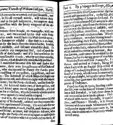 The totall discourse, of the rare adventures, and painefull peregrinations of long nineteene yeares travailes from Scotland, to the most famous kingdomes in Europe, Asia, and Affrica Perfited by three deare bought voyages, in surveying of forty eight king(1640) document 315932