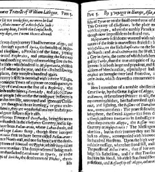 The totall discourse, of the rare adventures, and painefull peregrinations of long nineteene yeares travailes from Scotland, to the most famous kingdomes in Europe, Asia, and Affrica Perfited by three deare bought voyages, in surveying of forty eight king(1640) document 315938