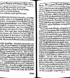 The totall discourse, of the rare adventures, and painefull peregrinations of long nineteene yeares travailes from Scotland, to the most famous kingdomes in Europe, Asia, and Affrica Perfited by three deare bought voyages, in surveying of forty eight king(1640) document 315943