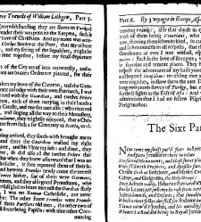 The totall discourse, of the rare adventures, and painefull peregrinations of long nineteene yeares travailes from Scotland, to the most famous kingdomes in Europe, Asia, and Affrica Perfited by three deare bought voyages, in surveying of forty eight king(1640) document 315956