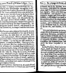 The totall discourse, of the rare adventures, and painefull peregrinations of long nineteene yeares travailes from Scotland, to the most famous kingdomes in Europe, Asia, and Affrica Perfited by three deare bought voyages, in surveying of forty eight king(1640) document 316000