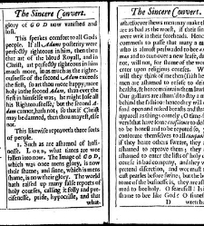 The sincere convert discovering the paucity of true beleevers and the great difficulty of saving conversion by Tho. Shepheard ....(1641) document 316381