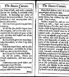 The sincere convert discovering the paucity of true beleevers and the great difficulty of saving conversion by Tho. Shepheard ....(1641) document 316434