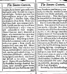 The sincere convert discovering the paucity of true beleevers and the great difficulty of saving conversion by Tho. Shepheard ....(1641) document 316458