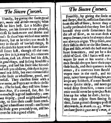 The sincere convert discovering the paucity of true beleevers and the great difficulty of saving conversion by Tho. Shepheard ....(1641) document 316467