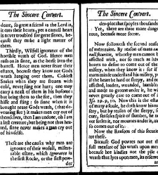 The sincere convert discovering the paucity of true beleevers and the great difficulty of saving conversion by Tho. Shepheard ....(1641) document 316473