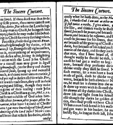 The sincere convert discovering the paucity of true beleevers and the great difficulty of saving conversion by Tho. Shepheard ....(1641) document 316492