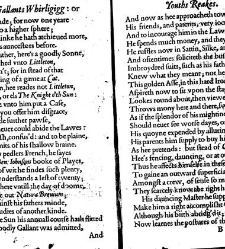 The young gallants whirligigg; or Youths reakes Demonstrating the inordinate affections, absurd actions, and profuse expences, of vnbridled and affectated youth: with their extravagant courses, and preposterous progressions, and aversions. Together with t(1629) document 316521