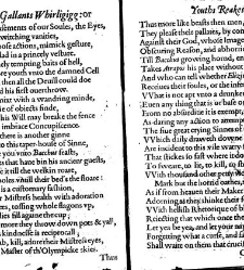 The young gallants whirligigg; or Youths reakes Demonstrating the inordinate affections, absurd actions, and profuse expences, of vnbridled and affectated youth: with their extravagant courses, and preposterous progressions, and aversions. Together with t(1629) document 316523