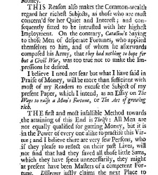 Supplement to the Spectator&rsquo;s Essay on the ways of raising a man&rsquo;s fortune, or the art of growing rich, with the essay itself prefix&rsquo;d. (1735) document 319705