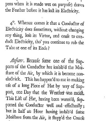 A Dissertation concerning Electricity ... To which is annex&rsquo;d, a letter from President Barbot, perpetual Secretary of the Academy of Bordeaux, to acquaint him that his dissertation had won the prize proposed by that academy, etc. (1742) document 320932