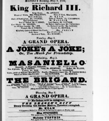 Playbills(1850) document 425073