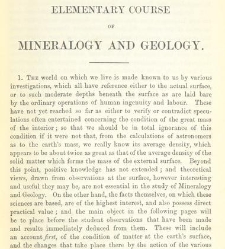 An Elementary Course of Geology, Mineralogy and Physical Geography(1855) document 459248