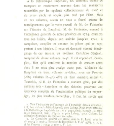 Archives Dauphinoises. Histoire de la reunion du Dauphine a la France. (1886) document 460399