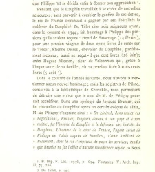 Archives Dauphinoises. Histoire de la reunion du Dauphine a la France. (1886) document 460467