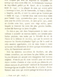 Archives Dauphinoises. Histoire de la reunion du Dauphine a la France. (1886) document 460498