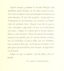 Histoire anecdotique du Second Empire. Par un ancien fonctionnaire.(1887) document 467622