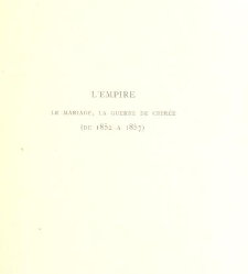 Histoire anecdotique du Second Empire. Par un ancien fonctionnaire.(1887) document 467776