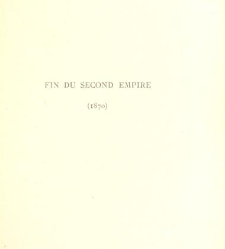 Histoire anecdotique du Second Empire. Par un ancien fonctionnaire.(1887) document 467970