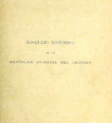 Historica de la Republica Oriental del Uruguay(1881) document 468012