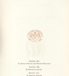 Writings in Prose and Verse of Rudyard Kipling, Vol 10(1897) document 484550