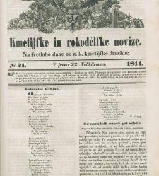 Kmetijske in rokodelske novice (1844) document 423156