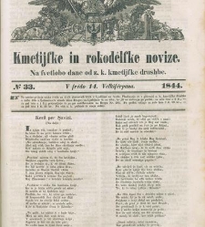 Kmetijske in rokodelske novice (1844) document 423178