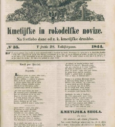 Kmetijske in rokodelske novice (1844) document 423182