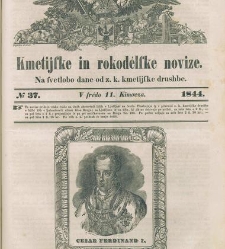 Kmetijske in rokodelske novice (1844) document 423186