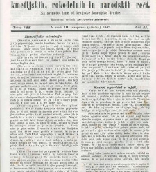 Novice kmetijskih, rokodelnih in narodskih reči(1849) document 423302