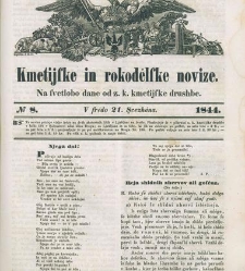 Kmetijske in rokodelske novize(1844) document 507449